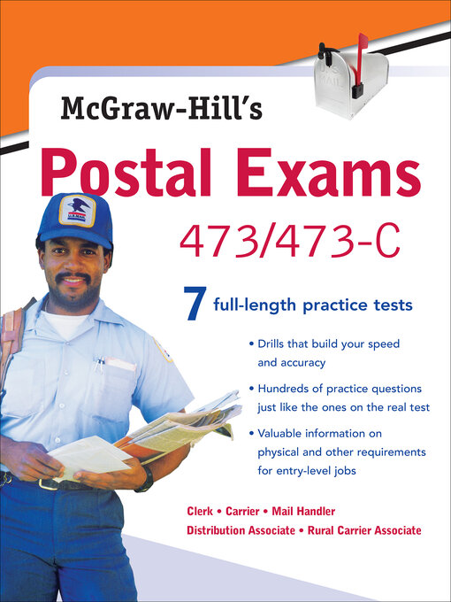 Title details for McGraw-Hill's Postal Exams 473/473C by Mark Alan Stewart - Wait list